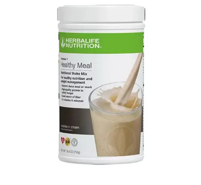 Healthy Meal Nutritional Shake Mix/ Cookies Cream Healthy Meal Nutritional Shake Mix/ Cookies Cream