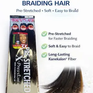 Outre Xpression PreStretched Braiding Hair 42”