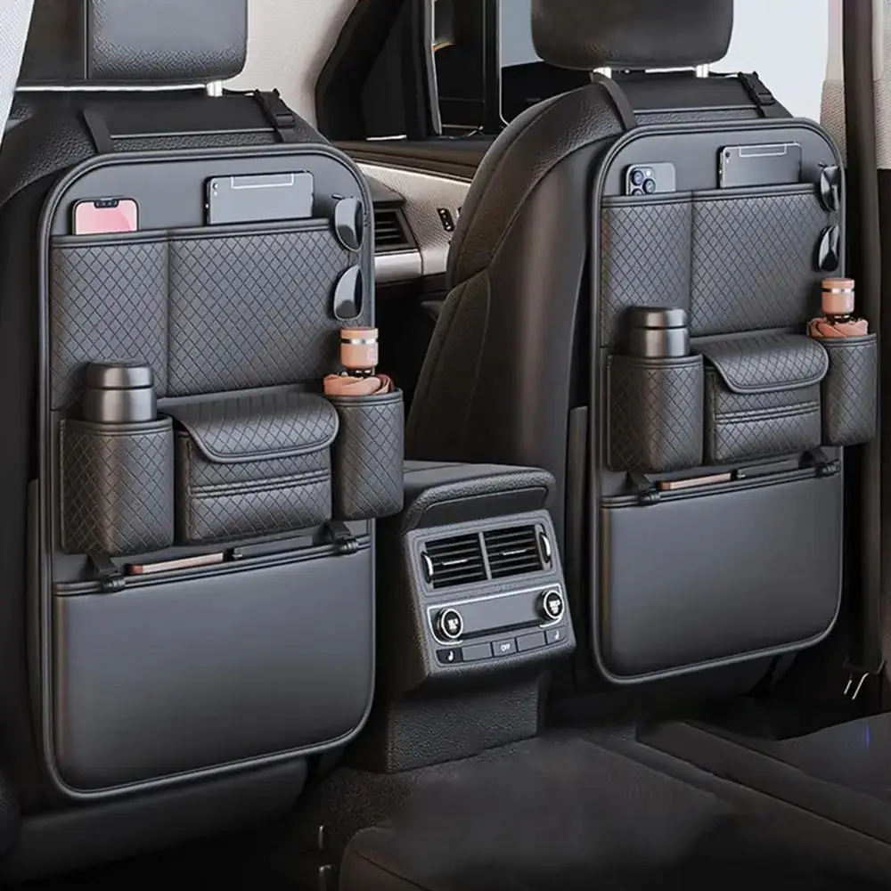 Car Seat Back Organizer, Seat Back Storage Bag, Universal Car Interior Accessories for Stowing & Tidying, Automotive, Car Accessory
