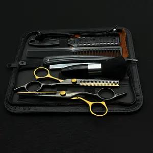 Professional Hair Cutting Scissors Set, Wingsbro 6.5 Inch Home Hair Styling Tools Kit, Haircutting Kit, Essential Beauty Grooming Equipment