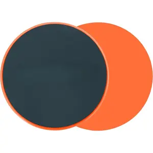 Exercise Core Sliders Dual Sided Gliding Discs for Abdominal & Core Workouts on Carpet or Hardwood Floors Lightweight Portable 0.5 Pounds