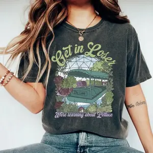 Retro The Land Epcot Inspired Comfort Colors Shirt, Get in Loser Theme Park Tee, Matching Family Vacation Shirt, Disneyland Trip