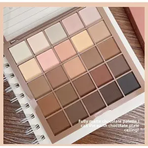 natural too faced Smokey Pop Eyeshadow Palette 25-Color Matte Chocolate Palette | Velvet Matte Formula | Long-Lasting & High Pigmentation, No Fallout | Must-Have for Beginners #MakeupTutorialbronze  eye  shadow Blend Eyeshadow Smooth maquillaje para muje
