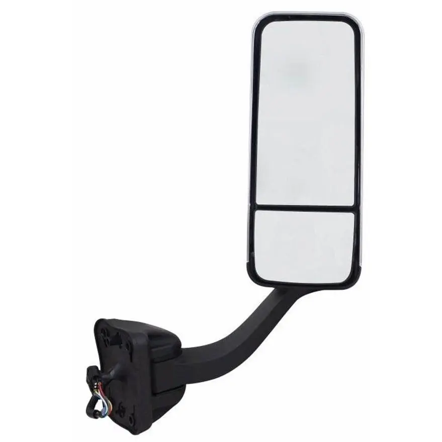 TORQUE Chrome Door Mirror Replacement for 2008-2017 Freightliner Cascadia Semi Trucks Power Heated Passenger Right Side RHD (TR037-R) Automotive Vehicle