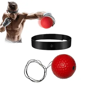 Boxing Reflex Ball Training Set with Headband for Reaction Punching Speed Fight Skill Fitness Ideal for All Ages