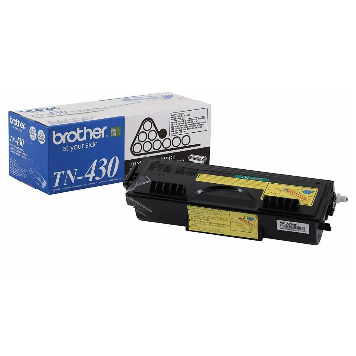 Brother TN430 Standard Black Toner Cartridge, Approximate 3,000 Page Yield
