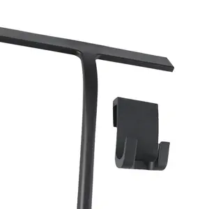 Silicone Glass Wiper with Hook Bathroom Mirror Cleaner Window Squeegee Scraper