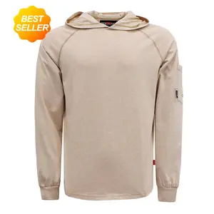 6OZ Buttonless Hoodie T-Shirts/Decorative Thread-6322