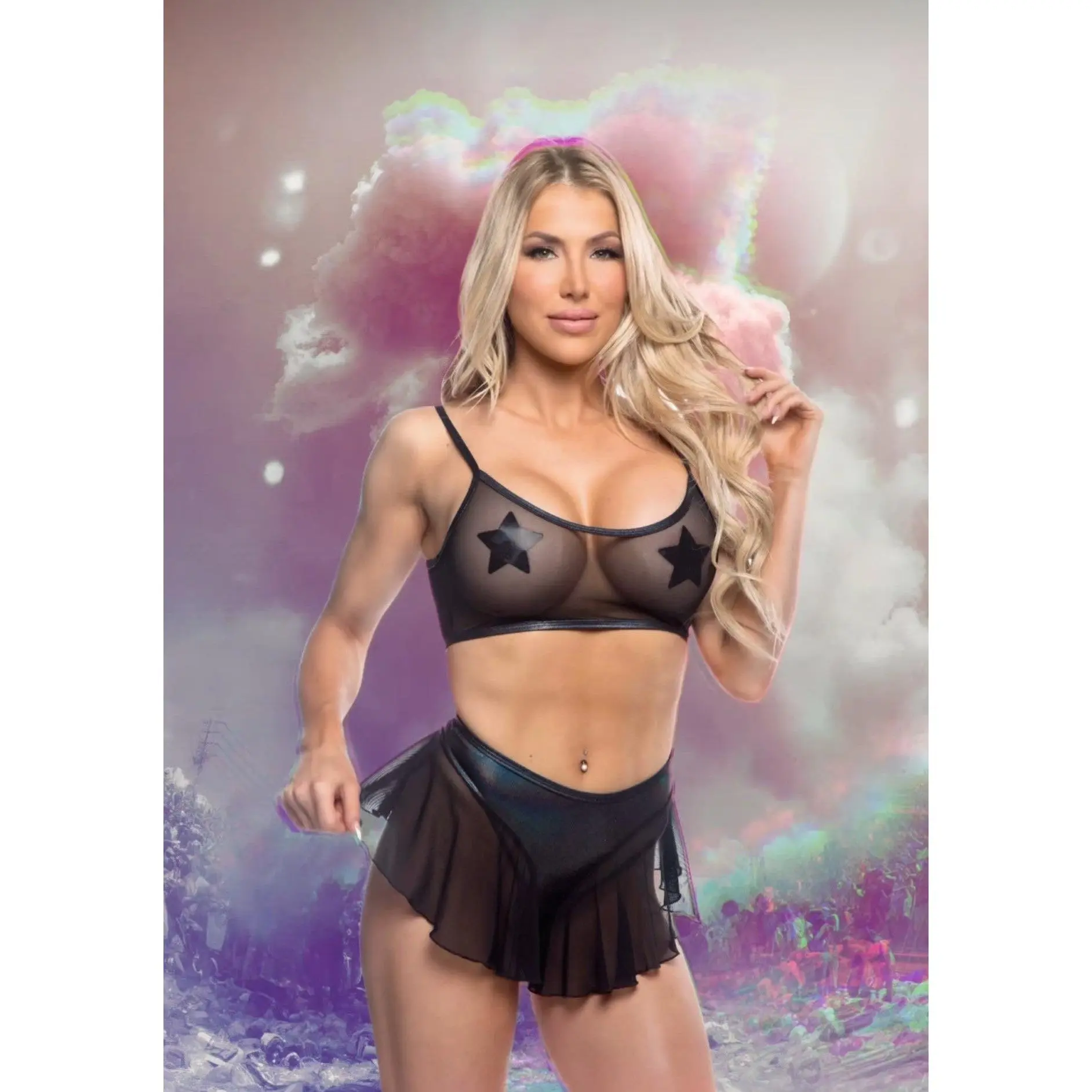 Mesh/Fishnet Tank Top