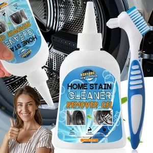 Mildew Removal Gel, Washing Machine Cleaner, Front-Load Washing Machine Seal Ring Mildew Remover, Household Stain Removal Cleaner, Used for Grout, Grouting, Shower, Bathroom, Bathtub, Refrigerator Cleaning Solution