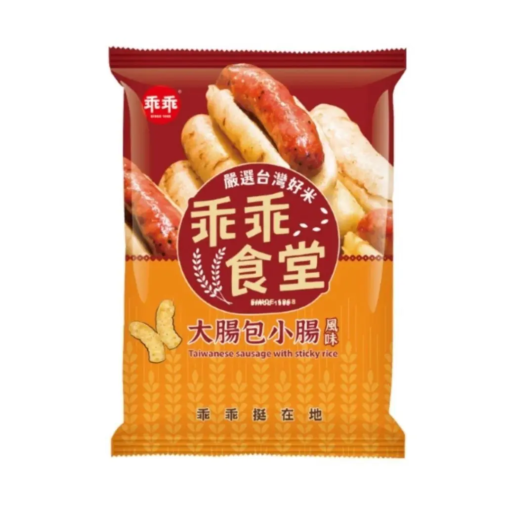 【Night market in one bite】Kuai Kuai Shokudo Taiwanese Sausage in Glutinous Rice - 60g