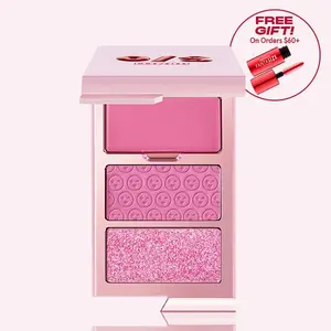 ONE/SIZE Cheek Clapper 3D Blush Trio Palette - Multi-Formula, Pigmented  Blush Trio | Cream, Powder & Blush Highlighter for Ultra-Intense Color & Radiant Cheeks