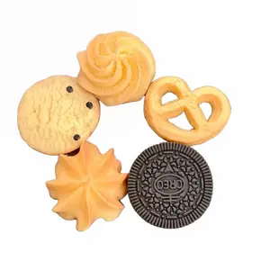 Adorable Cute Cookie Magnets - Strong Magnetic Set of 5 for Kitchen - Durable Plastic Home Decor - Metal Surface Fridge Magnets