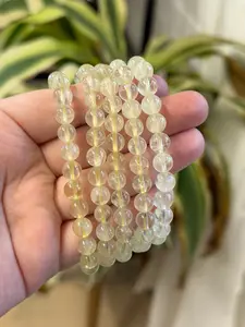 lemon quartz bracelet 8mm