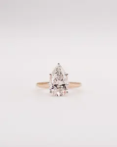 Eternal Cathedral Pear Ring