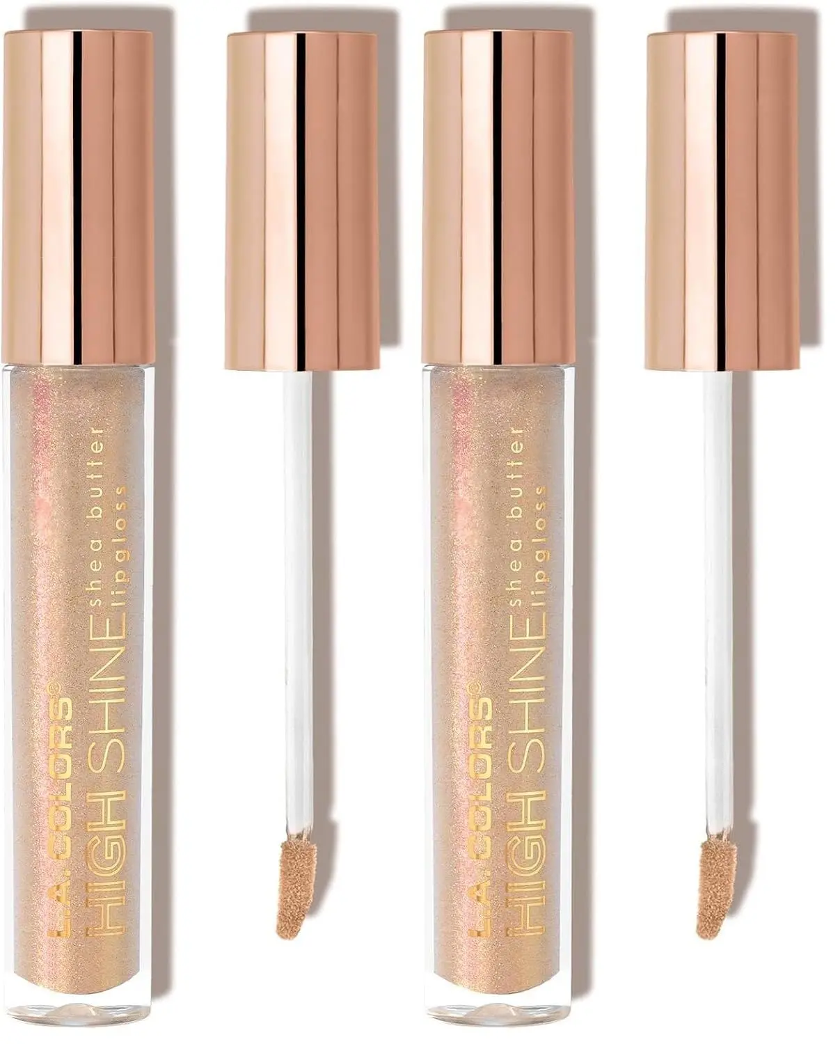 L.A. COLORS High Shine Lipgloss, Clear CLG932