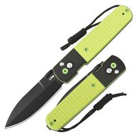 Black PVD Blade/Green G10