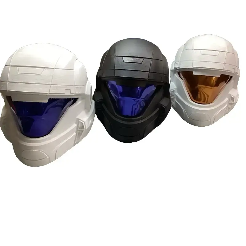 Life Size Reach ODST Helmet with Integrated Visor - 3D Printed Raw Assembled Self-Build Kit, Fits Up to 24" Head Size, Authentic Collectible for Display & Wear (Toys & Hobbies, DIY Felt Crafts)