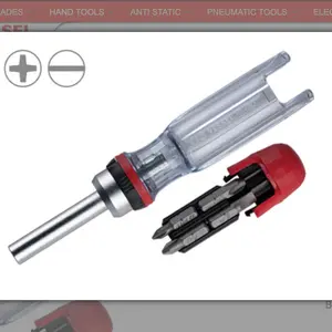 VESSEL Ratchet Driver with 4 Bits Set (#TD-6804MG)