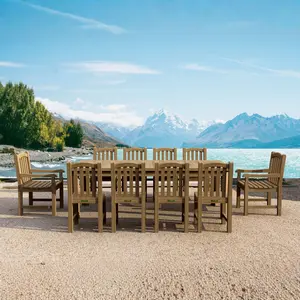 Anderson Teak 11-Piece Chelsea Dining Set