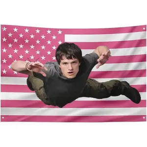 American flag Funny wall hanging josh tapestry,can be used in kitchen,living room hutcherson, bedroom Decor Decorationroom decor