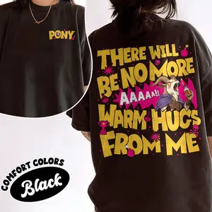 Prepotent No More Warm Hugs DnD Book Comfort Colors Shirt, Dungeon Crawler Carl Pony Tshirt, Science Fantasy Book Lover, Book Merch Top