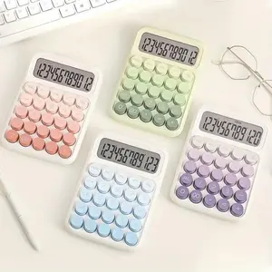 Mini Calculator, 1 Count Battery Powered Portable Big Button Calculator, Office & School Supplies for Home School Dormitory Outdoor(without Battery)