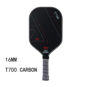 Cloth matte carbon fiber Peak racket integrated racket big name with the same 16 thick professional competition Peak racket single racket pickleball paddles
