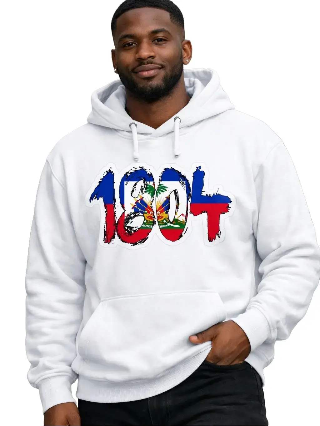 1804 Haiti Heritage Hoodie – Matte Mustard | Soft Fleece | Unisex Streetwear