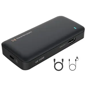 NearStream CCD30 Premium Ultra Low Latency 4K60 USB 3.1 Capture Card for xbox, ps5, switch and DSLR camera