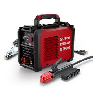 GARVO 110V MMA Welder Machine,125Amp ARC Welder Mini Stick welder Digital Display LCD,Hot Start,Arc Force and Anti-Stick ARC-125