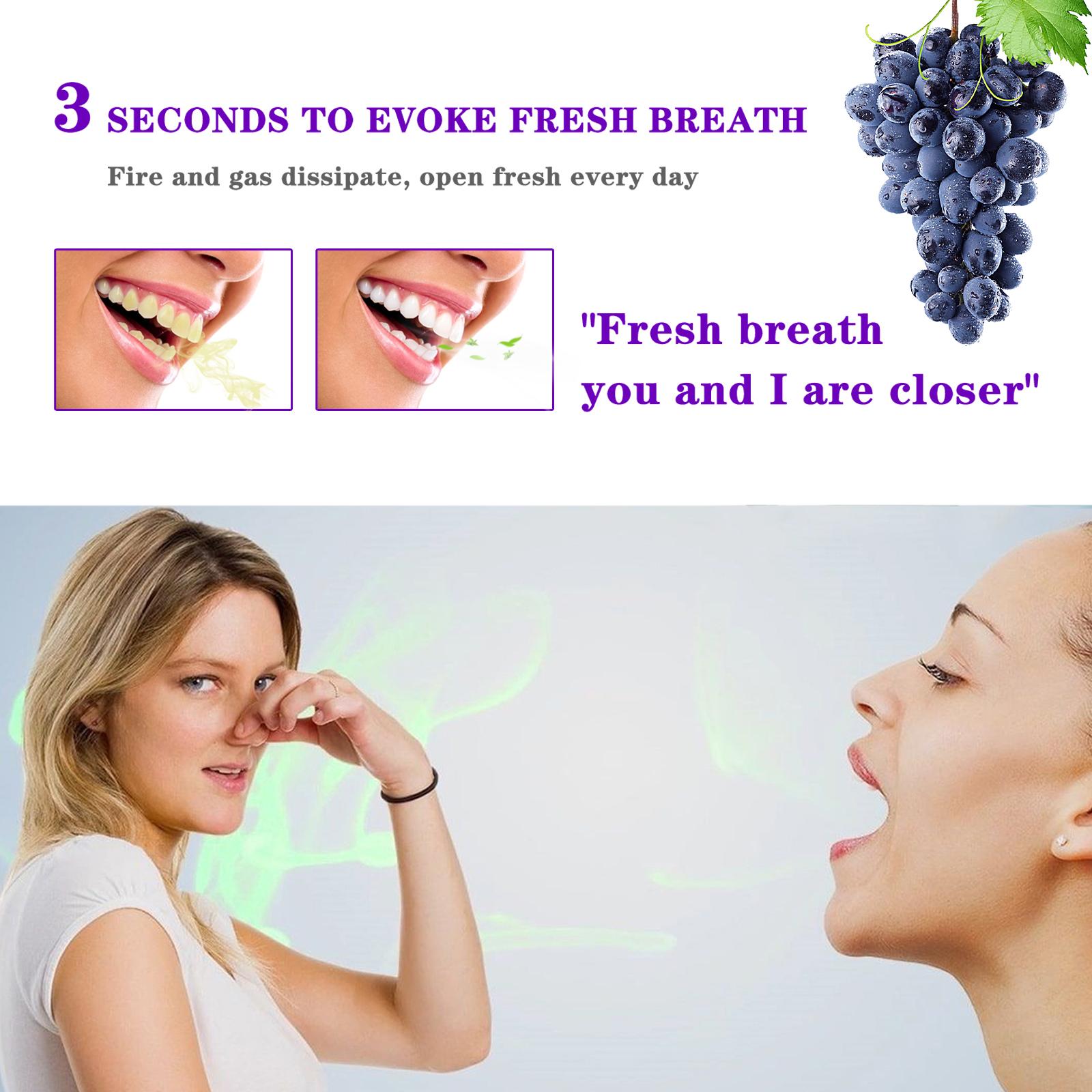 20ml Mouth Refresh Spray, Oral Probiotic Breath Spray, Natural Fresh Spray for Men and Women, Fresh