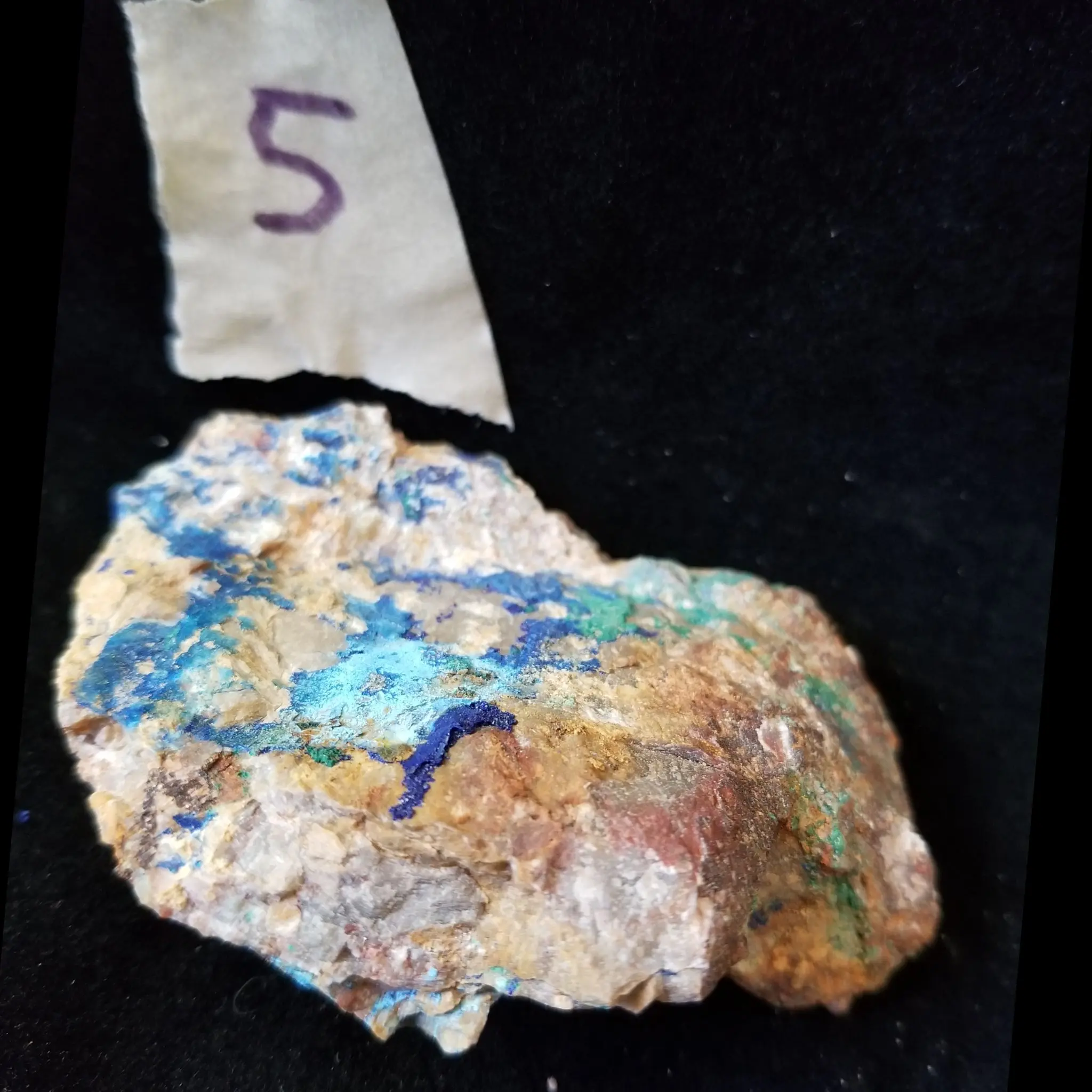 Malachite Azurite Chrysocolla Isolated Host Raw Natural Healing Crystals and Stones (MAC5)