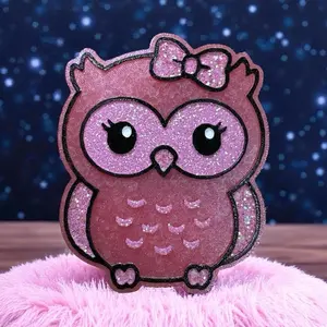 Scent-Sationals Pink Owl Car Freshie Air Freshener