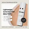 DRMTLGY Universal Tinted Moisturizer SPF 46 1.7 fl oz - Lightweight Hybrid Sunscreen Hydrates and Protects with Hyaluronic Acis, Vitamin E, and Niacinamide. Blends Seamlessly for a Natural-Looking Finish