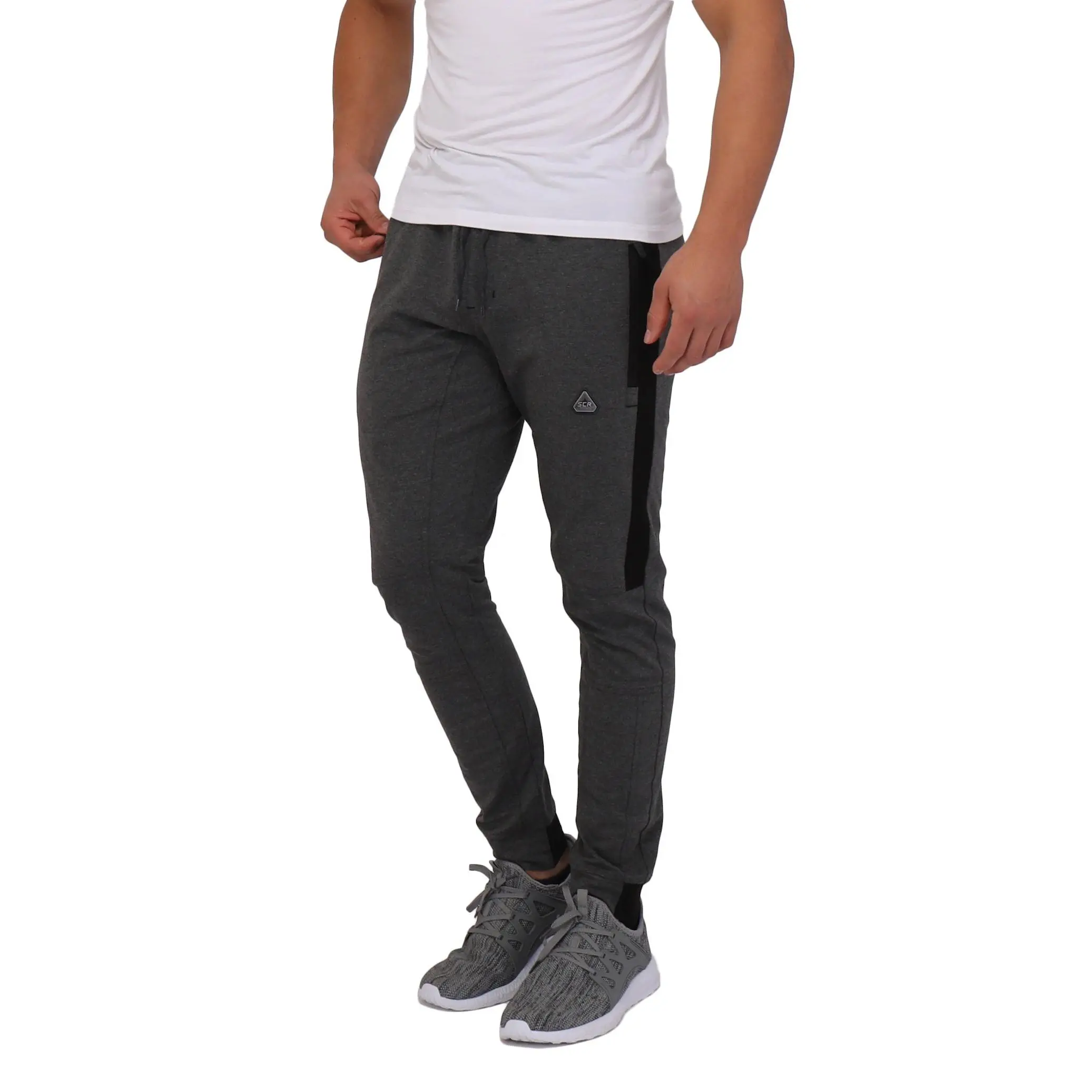 Men's Tall Fit Joggers - Durable OEKO-TEX Cotton Blend with Stretch Waistband & Customizable Inseam for Gym & Travel, Home, Safety, Durability, Fitness, Customize, Flexible Fabric Men's Sports Joggers, High Elasticity Men's Sports Joggers
