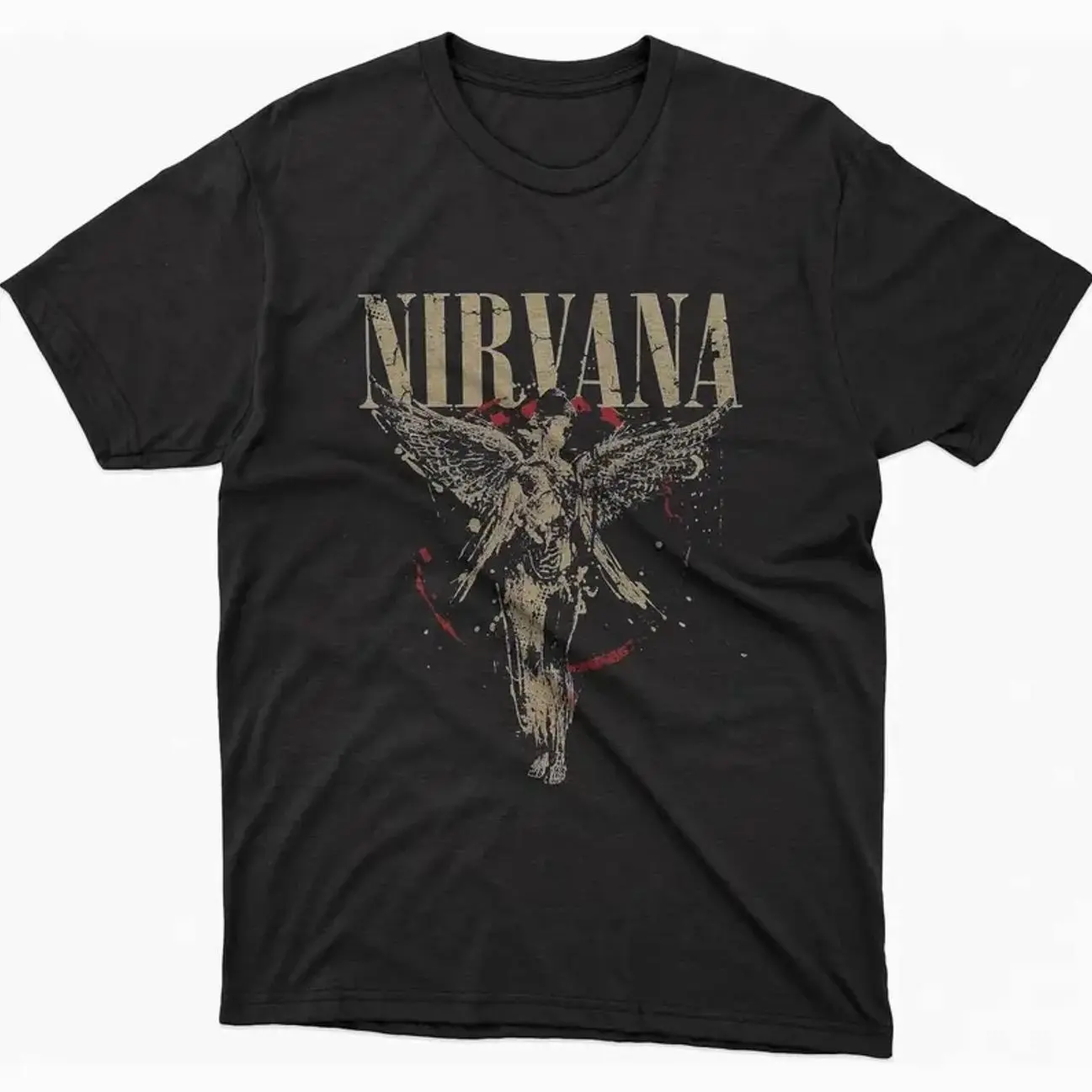 Grayce Nirvana ™   in Utero Angel Splatter T-Shirt - by Nirvana ™   Splatter (US, Alpha