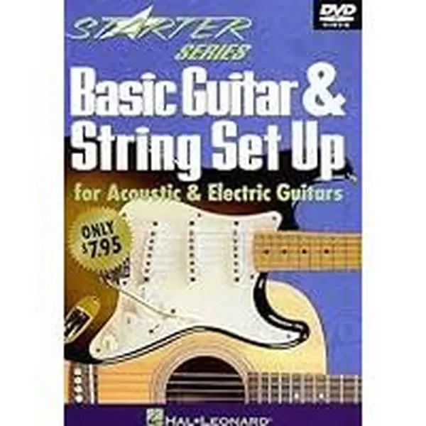 USED-Basic Guitar & String Setup (DVD)