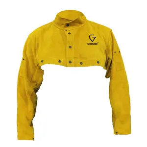 GIORGINO Premium Cow Split Cape Sleeves, Steel Rivets At Stress Points, Sewn with KEVLAR Menswear Clothing