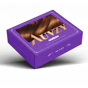 AuvzyHair Boutique Packaging Box 1Pcs - Original Packaging for Hair Accessories Organize Showcase