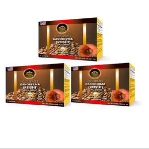Eternal Spirit Beauty Ganoderma Instant Coffee 4in1 - Premium Quality Ganoderma Extract - 15 Sachets - Made in USA - GMP Certified - Health Vitality Tasty
