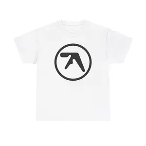 Aphex Twin Logo T-Shirt Tee Merch Y2K Techno Cotton