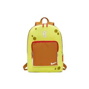 Nike SpongeBob Kyrie Irving Polyester Basketball Backpack For Students And Couples In Yellow