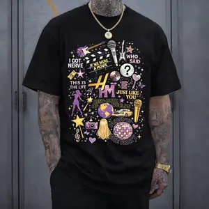 Hannah Montana 20Years Anniversary T-Shirt, Hannah Montana Fan Tee, Family Matching Shirt, Musical Tee, Unisex Oversize