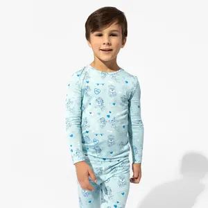 PAW Patrol: Love Paws Blue Bamboo Kids Pajamas