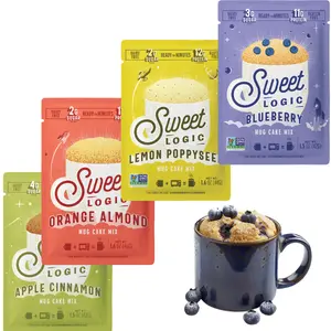 High Protein, Low Sugar Breakfast Variety Pack Mug Muffins Low Carb Gluten Free