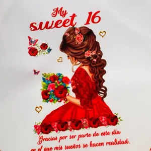 12pcs Tableware Napkins - Sweet 16 Favor, Perfect Size, Quality Material, Versatile Design to Elevate 16th Birthday Celebrations