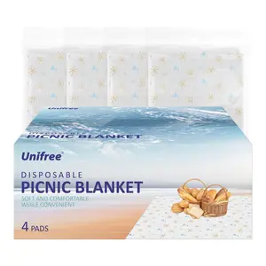 Unifree Disposable Picnic Mat | Lightweight, Portable, and Versatile Outdoor Blanket | Perfect for Picnics, Camping, Beach Days, and Multi-Functional