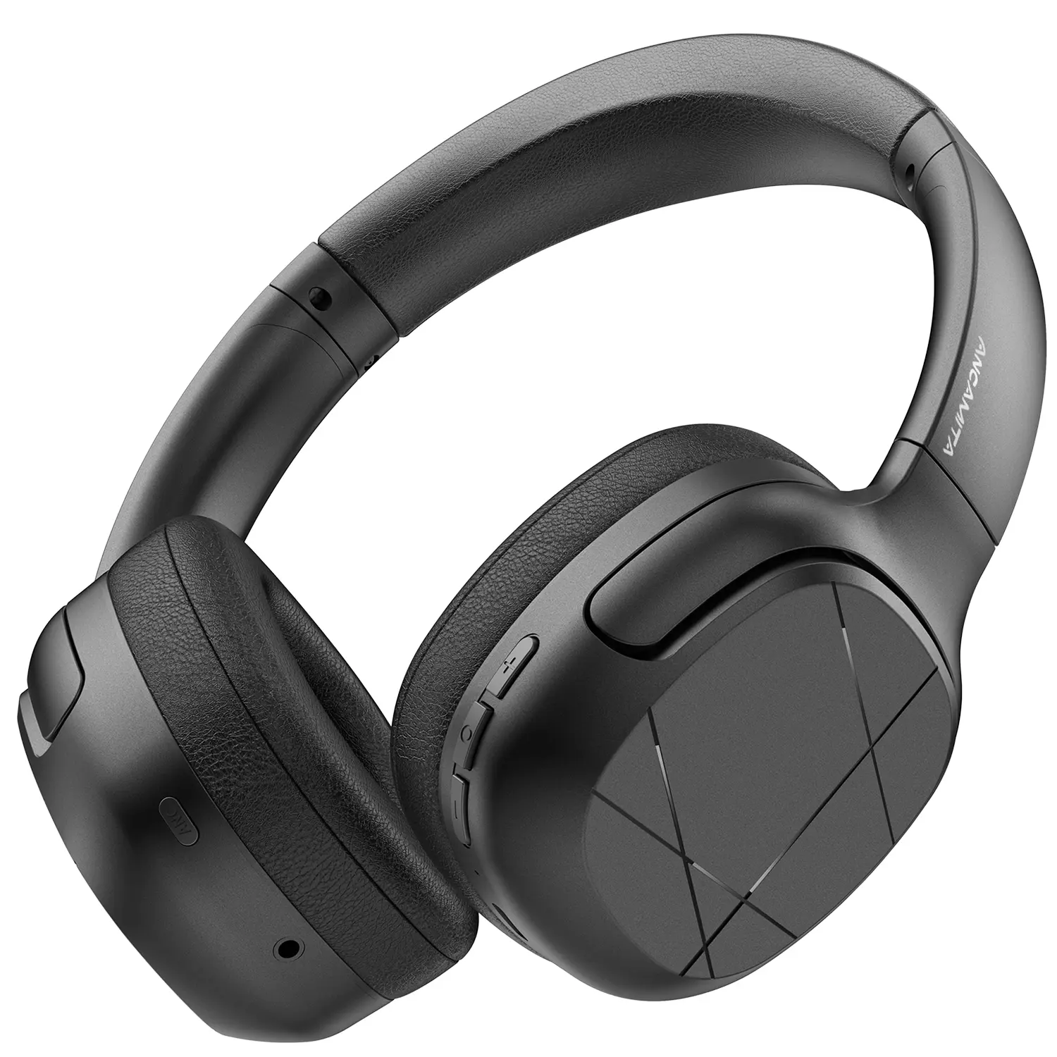 Wireless ANC Headphones Over Ear, Bluetooth 5.3 with Smart Voice Features & 6 EQ Modes, 40mm Drivers, 50H Playtime, 3 ANC Modes, Foldable Cancelling Earphones Noise Cancellation Audio