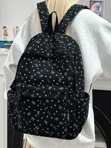 1pc Women's backpack with large capacity and zipper closure, fashionable and versatile, Trendy Backpack, Multifunction backpack, suitable for students to go to school, travel to work and commute. Women's backpack